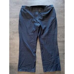 Talbots Newport Pant Dark Wash Trouser Jeans Elastic 22W